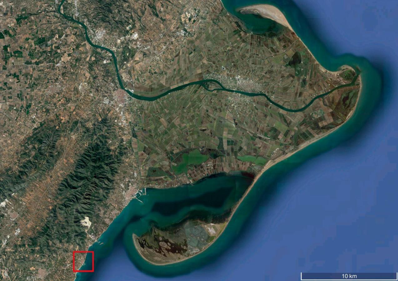 Casita De Pescadores Reformada En Les Cases D'Alcanar Exteriér fotografie